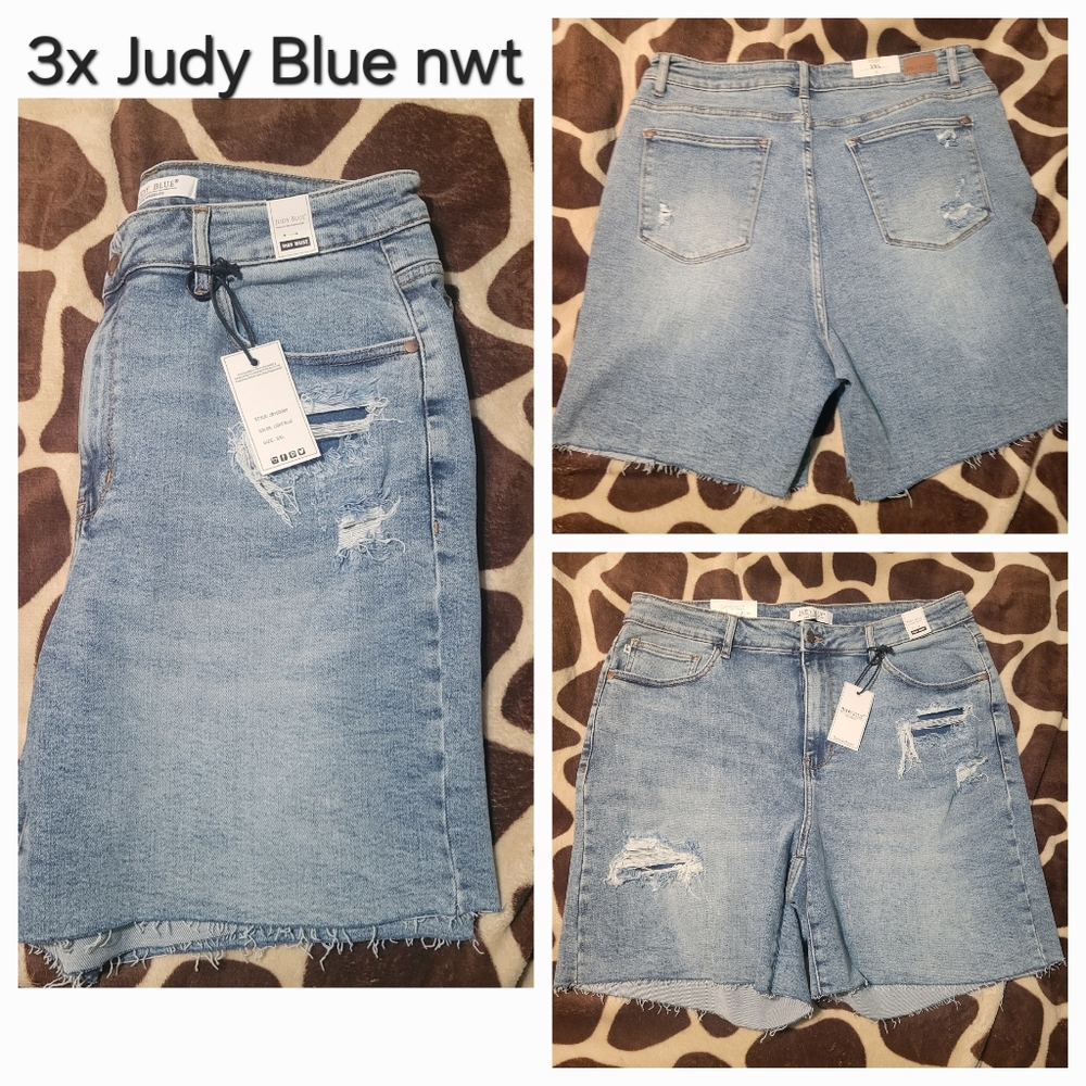 Judy Blue Denim Shorts 3x